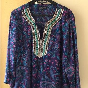 Jones New York Tops - Jones New York beautiful silk blouse Jones New York Tops - Jones New York beautiful silk blouse